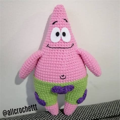 75 3. . Patrick star crochet pattern